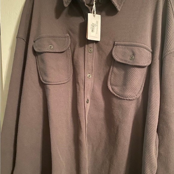 Simply Southern /Shacket/Jacket  Gray BNWT - Picture 8 of 9